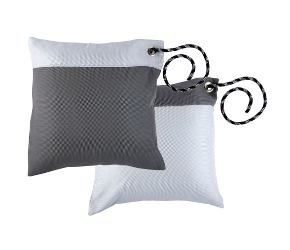 Marine Business Grey/White Anti-Wind Waterproof Cushion Set