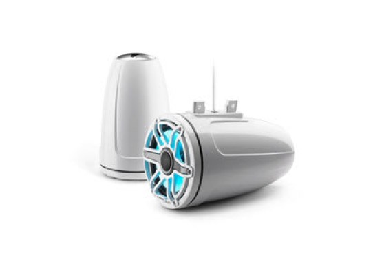 Altavoces cerrados para torre JL Audio M6, 7,7" con LED y rejilla deportiva Altavoces cerrados para torre JL Audio M6, 7,7" con LED y rejilla deportiva