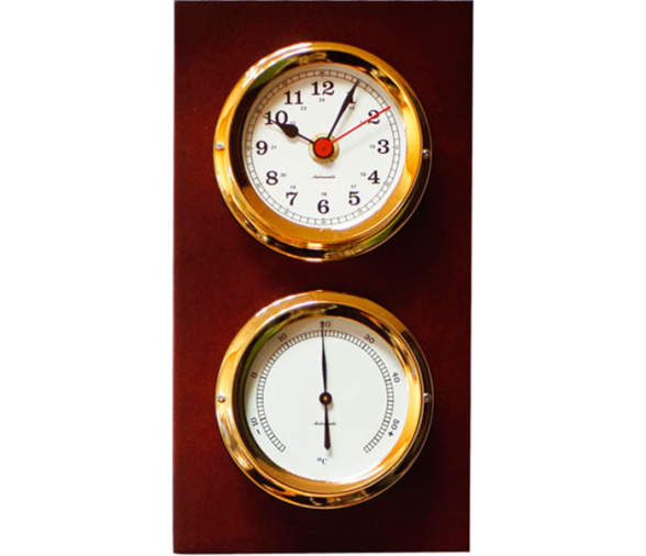 Autonautic Golden Hygrometer+Clock ED Atlantic