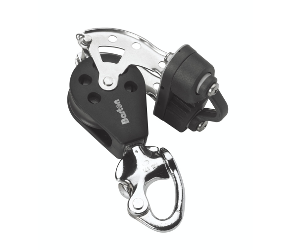 Barton Single Snap Shackle with Becket and Cam Block N