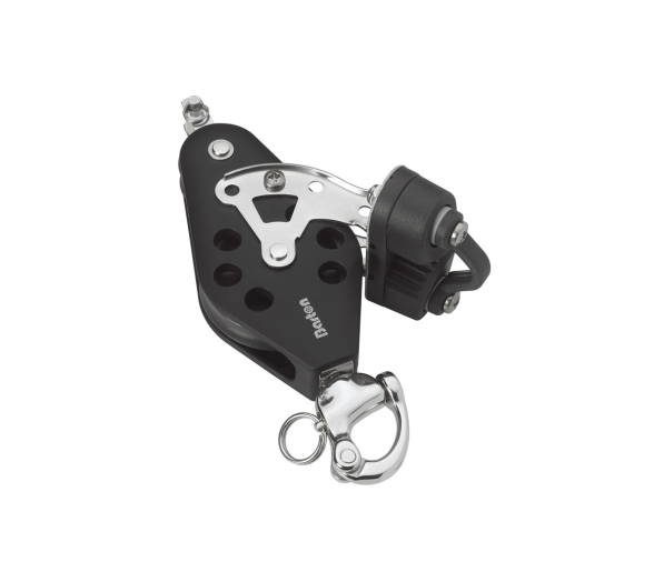 Barton Fiddle Snap Shackle with Becket and Cam Block Ball Bearing Sheave N