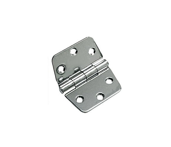 2 mm Thickness 74 x 60 mm Stainless Steel Hinge