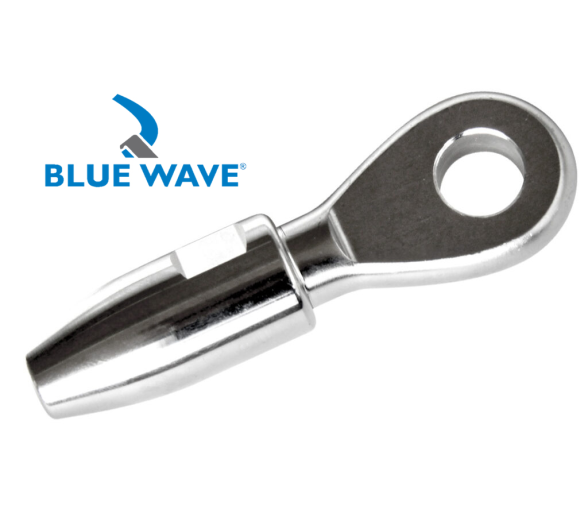 Blue Wave Swageless Eye Terminal Blue Wave