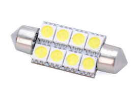 Bombilla 8 LEDs Festoon SMD