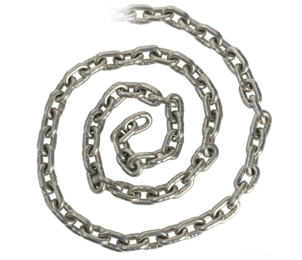 Calibrated Stainless Steel Chain ISO 10 mm