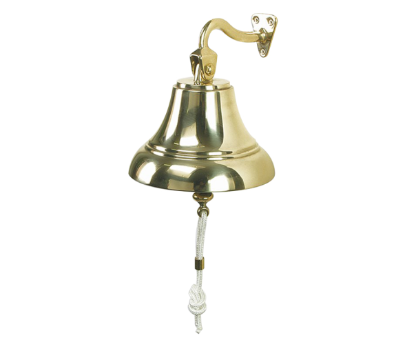 Nautical Bell 100 mm Polished Brass