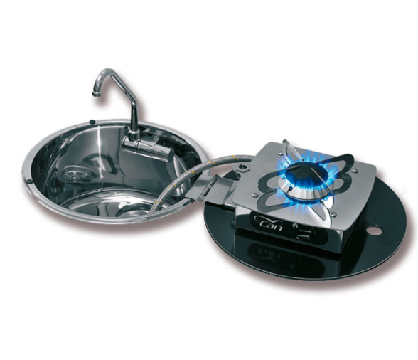 Can Sink and Kitchen Combination  LC1701-S-FP