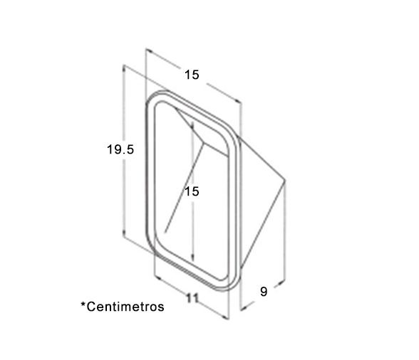 CanSB Cases side flush-mounting