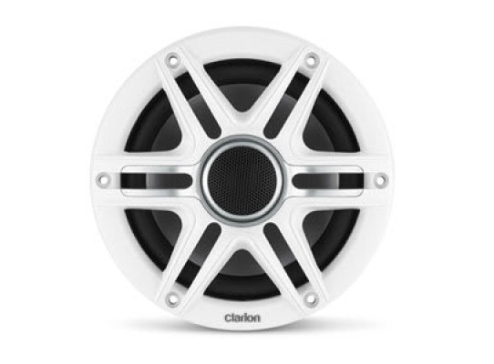 Clarion Altavoces náuticos CMSP, 6,5" con rejilla Sport blanca y gris Clarion Altavoces náuticos CMSP, 6,5" con rejilla Sport blanca y gris