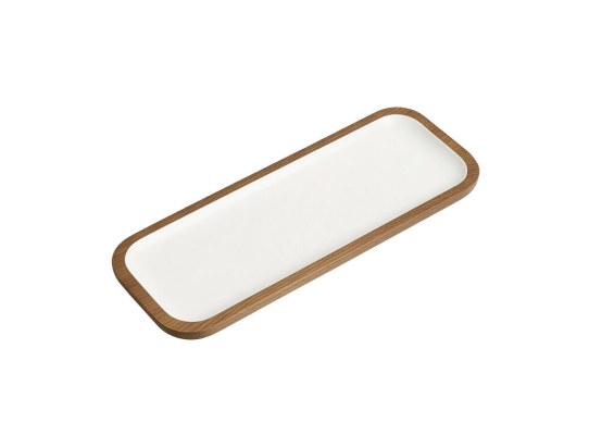 Cocoa - Bandeja, Blanco 38x15 - Set 2u. - Marine Business Cocoa - Bandeja, Blanco 38x15 - Set 2u. - Marine Business