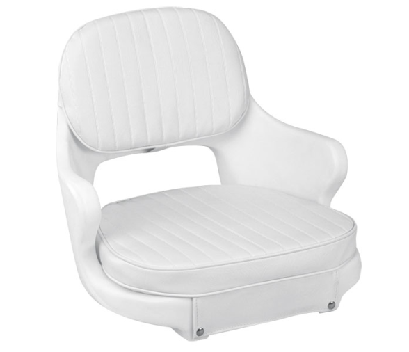 White 2000 Chair and Cushion Set / Mounting Plate