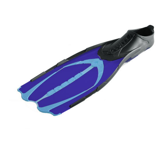 Cressi Aletas Snorkeling Pluma Azul