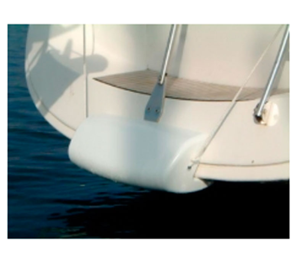 Popa Fender for Sailboats 60 to 75 Degrees