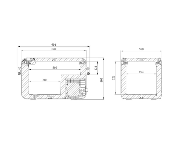 Dometic CFX3 35 32L Portable Compressor Fridge and Freezer