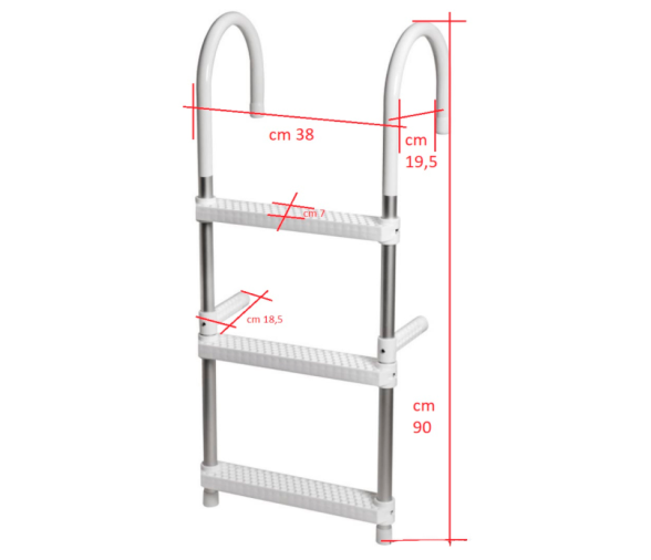 Eco Ladder Foldable Arms
