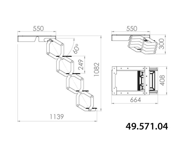 Escalera Eléctrica E-step 24V