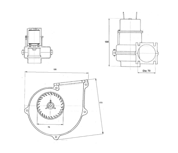 Extractor de gas para sentina modelo RINA