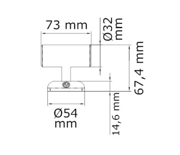 Foco LED Ambiente Doble Luz