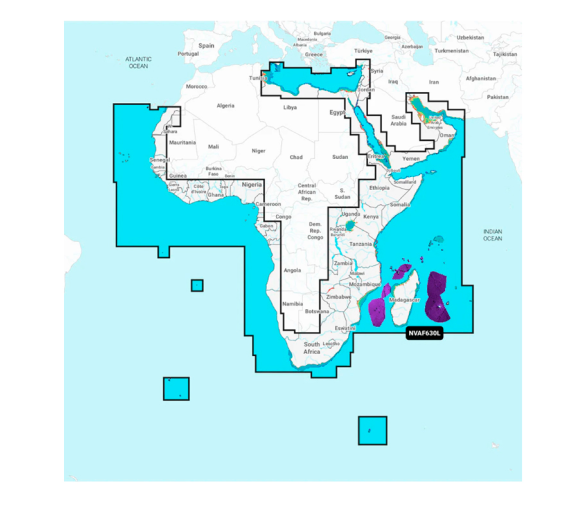 Garmin Cartografía Navionics+ Vision Large Africa