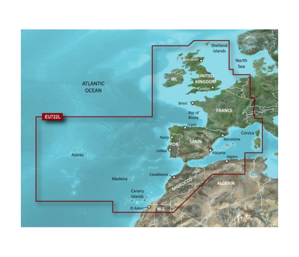 Garmin Cartography Bluechart G3 Vision Large Europe