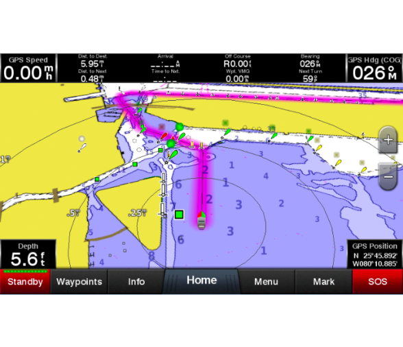 Garmin GPS Plotter GPSMap 722