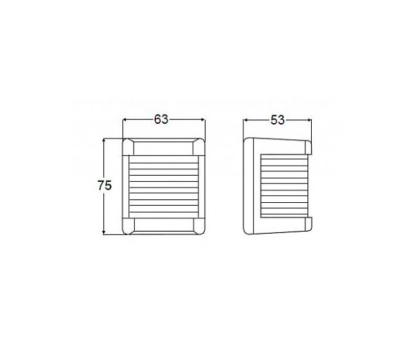 Hella Marine Luz Posicion Alcance 2 Millas Carcasa Negra 10W