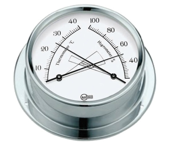 Hygrometer-Termometer Regatta White Dial