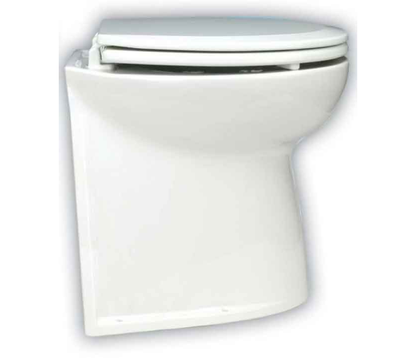 Jabsco Inodoro WC Deluxe Flush Recto 17" 24V Agua Dulce