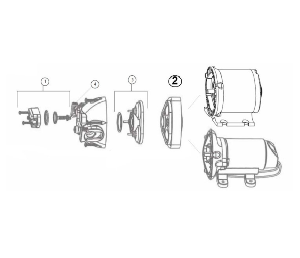 Jabsco EPDM valve kit