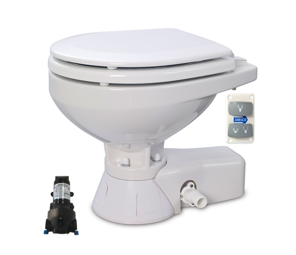 Jabsco Inodoro Quiet Flush Compacto 24V