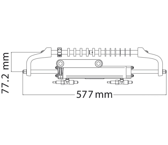 Ultraflex Kit Direccion Hidraulica UC81-OBF hasta 115 CV