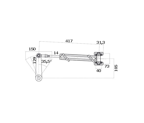 Ultraflex Kit Direccion Hidraulica UC69-I hasta 115 CV