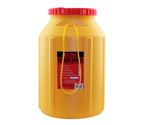 Lalizas Storage Bottle for Distress Signals/Pyrotechnics