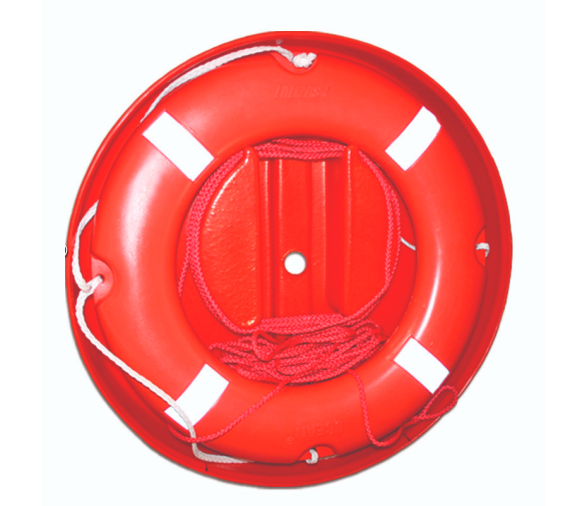 Lalizas Set of Lifebuoy Ring Case, w/ 70090 Ring & Floating Rope