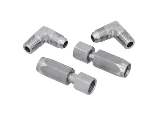 Lecomble & Schmitt Conjunto de accesorios acodados - manguera flexible - 1/4 BSP Lecomble & Schmitt Conjunto de accesorios acodados - manguera flexible - 1/4 BSP