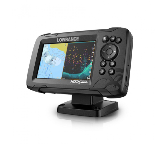 Lowrance Hook Reveal 5 with 50/200 HDI Transducer and Base Map