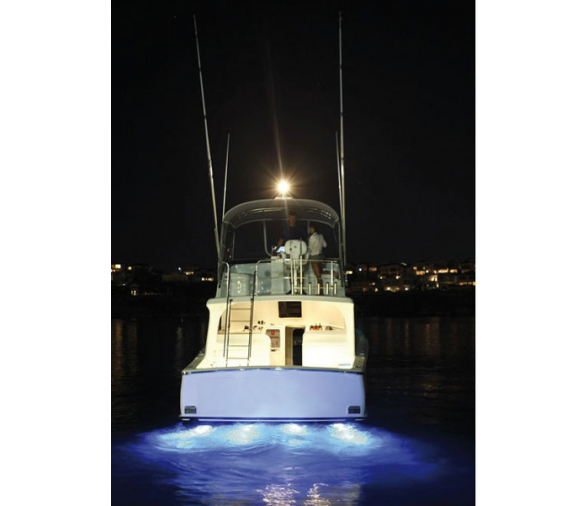 6 LEDs Underwater Blue Color Light