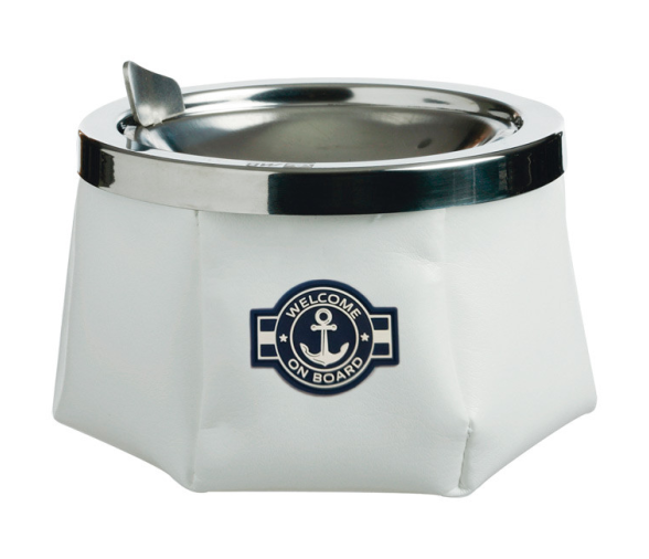 Marine Business Ashtray with Cover Windproof Welcome