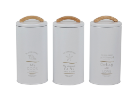 Marine Business Menorca Big Kitchen Jars - 3 pcs White