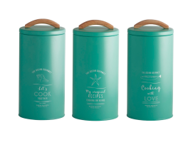 Marine Business Menorca Big Kitchen Jars - 3 pcs Turquoise