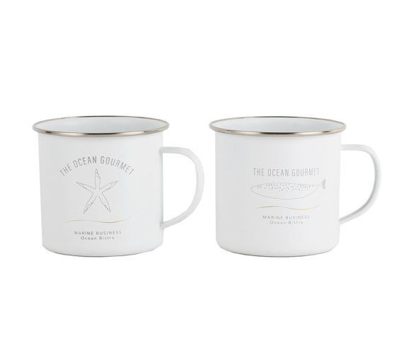 Marine Business Menorca Mug Blanco Set 2 ud