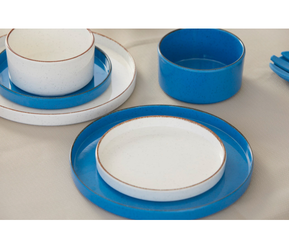 Marine Business Maldivas Plato Postre 6 ud Azul