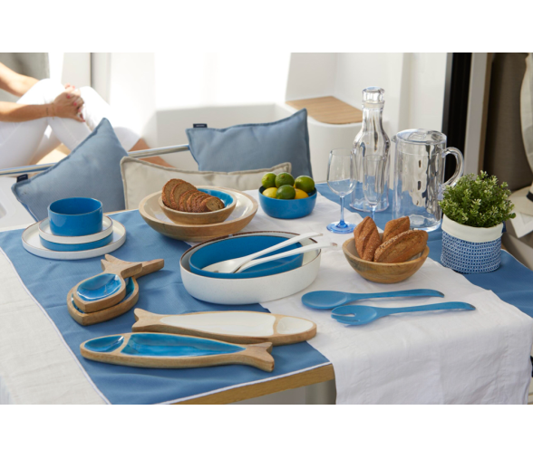 Marine Business Maldivas Plato Postre 6 ud Azul