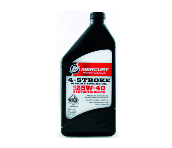 Mercury Aceite Sintético 4 Tiempos 25W40 1L