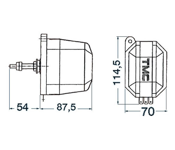 TMC Motor Limpiaparabrisas 12 V