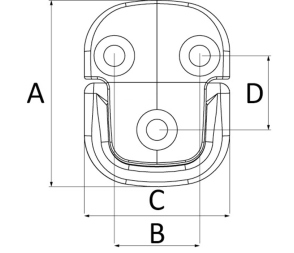 Osculati Cadenote Aticulado Cuadrado