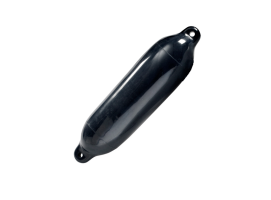 Osculati Black Inflatable Fender with Double Eyelet