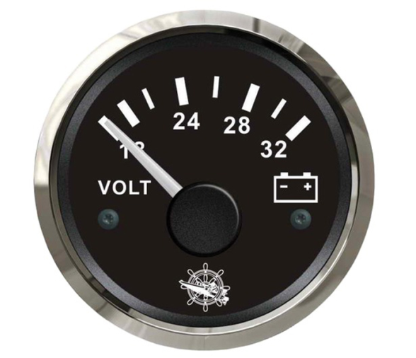Osculati Voltimeter gauge 24V