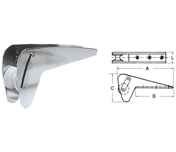 Osculati SS Roller Design for Bruce/Trefoil