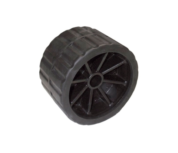 Side roller, black Ø hole 18.5 mm